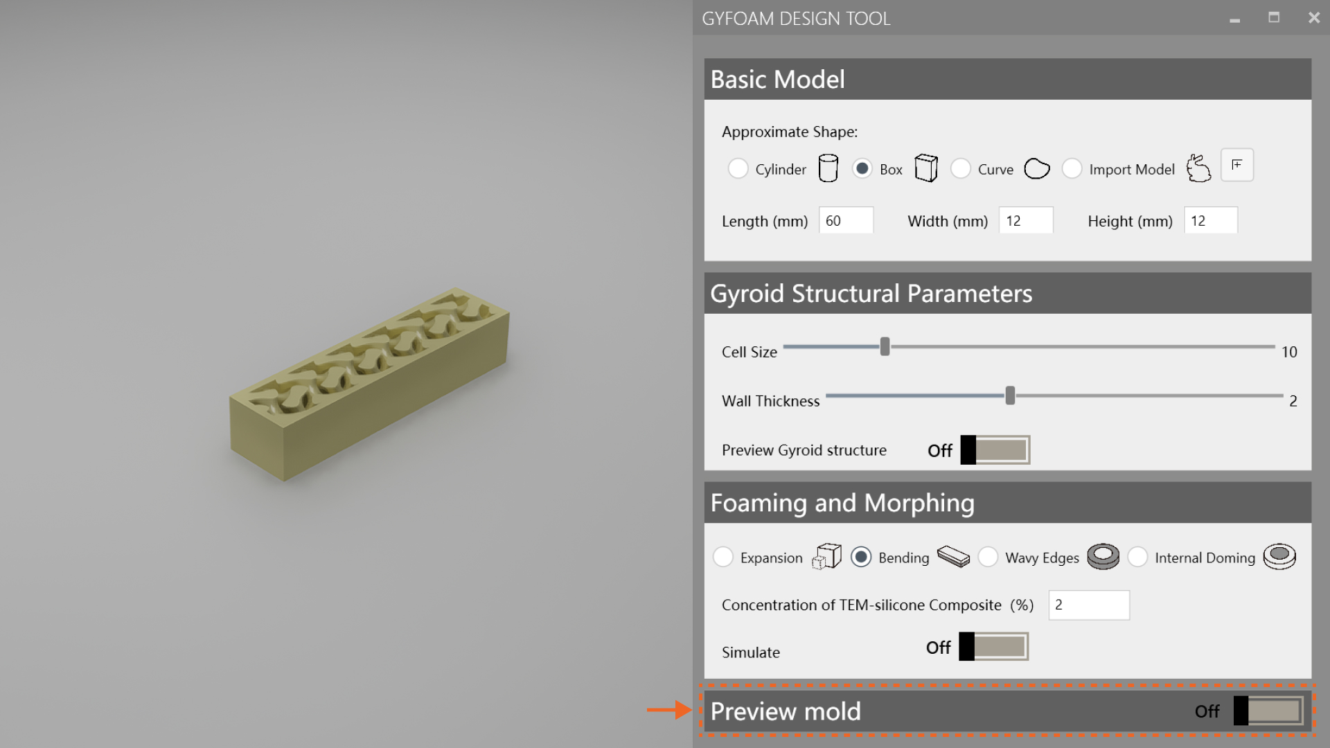 Step4: Export Mold for 3D Printing